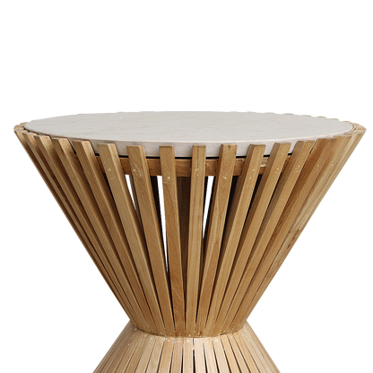 Infinity side table Hourglass