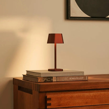 Bronze Rechargeable Table Lamp – Cordless Dimmable Accent Light