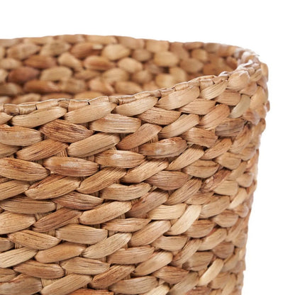 Water Hyacinth Storage Basket - Natural Woven Basket for Home