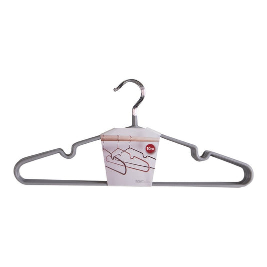 Massa Hangers - Grey, Metal, Set of 10