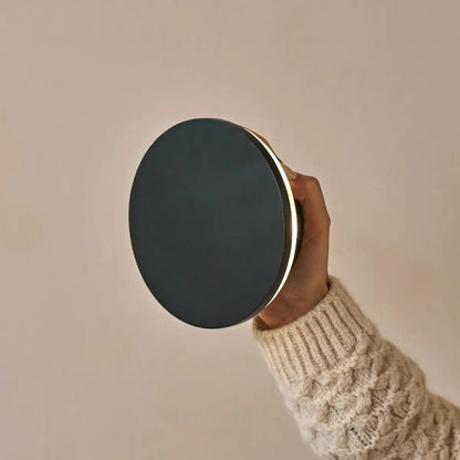 Lou Black Cordless Wall Light | Rechargeable & Dimmable with Touch Control – 2700K Warm Light