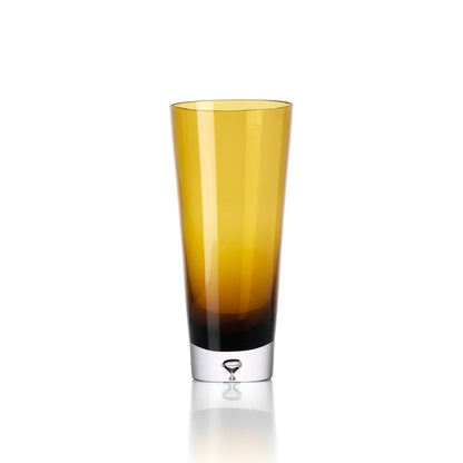 The Sunset Glow Vase - Brown Gold - L