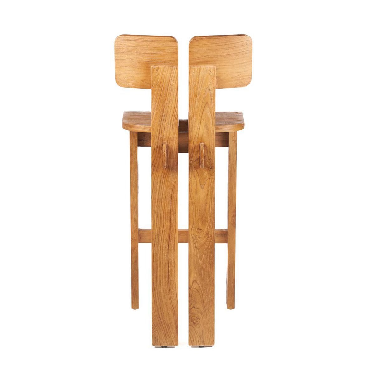Rattan Bar Stool - Natural Handmade Woven Counter Stool