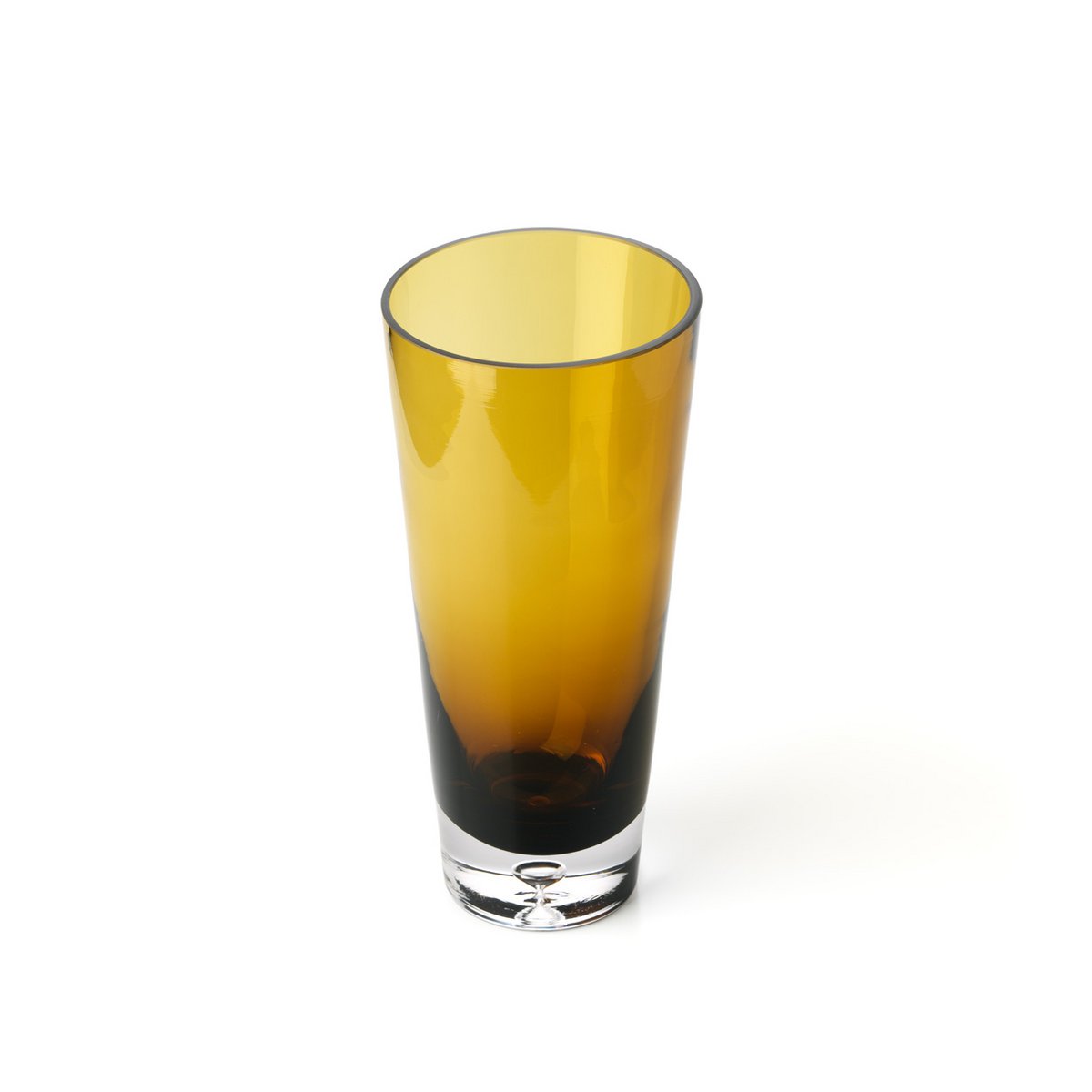 The Sunset Glow Vase - Brown Gold - L