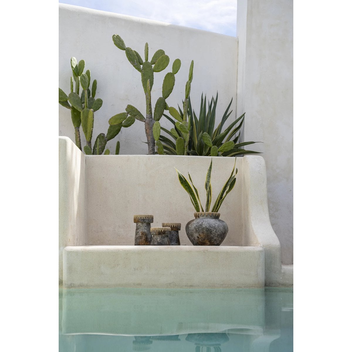El Portavelas Pretty - Gris Antiguo - L