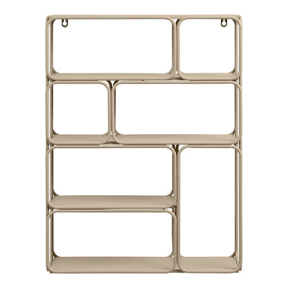 Lanciano Wall shelf, metal, beige, 48x18x64 cm