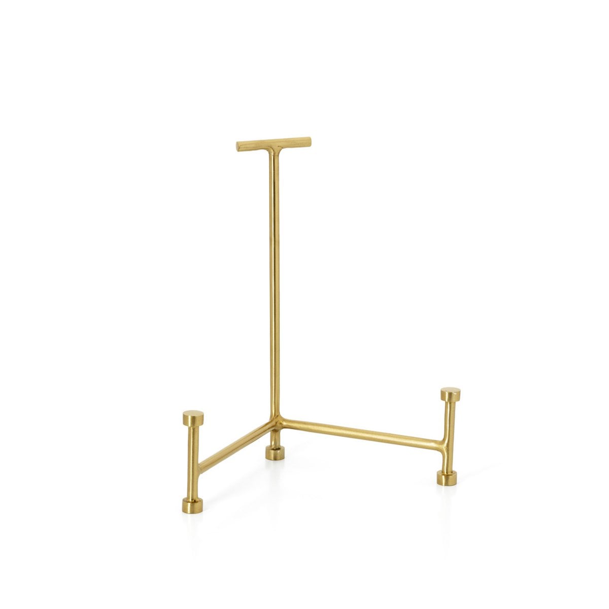Iron Cookbook Stand - Gold Finish - Elegant Kitchen Display