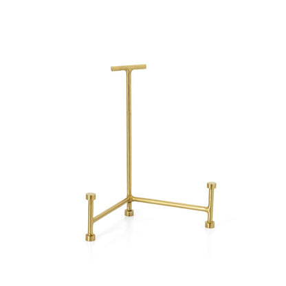 Iron Cookbook Stand - Gold Finish - Elegant Kitchen Display
