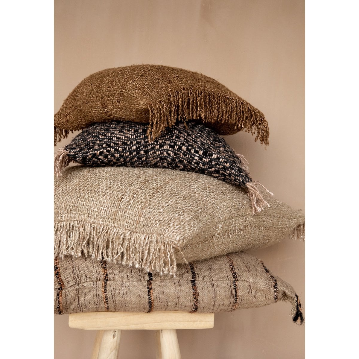 Oh My Gee Cushion Cover - Brown - 40x40