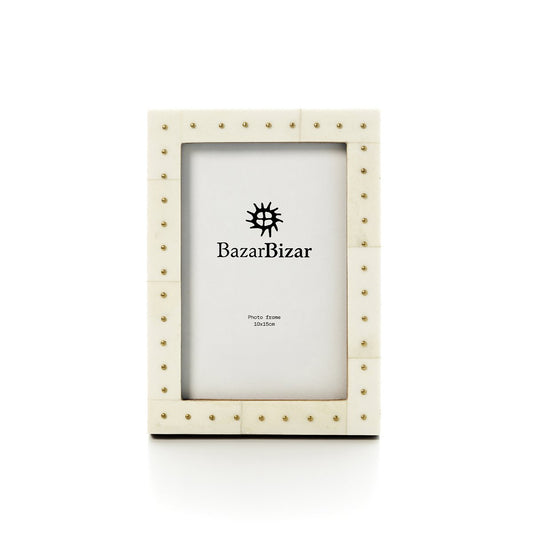 Le Cadre Boho Dot - Crème - 10x15