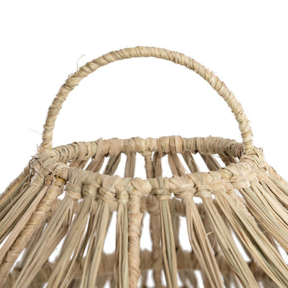 Natural Grass Pendant Light - XL Summer Vibes Sunhat Design