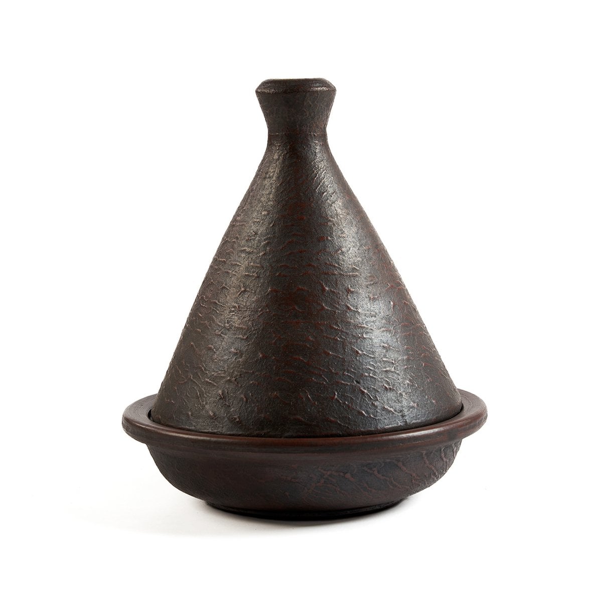 Terracotta Tajine Pot - Ethnic Cone Design for Slow Cooking