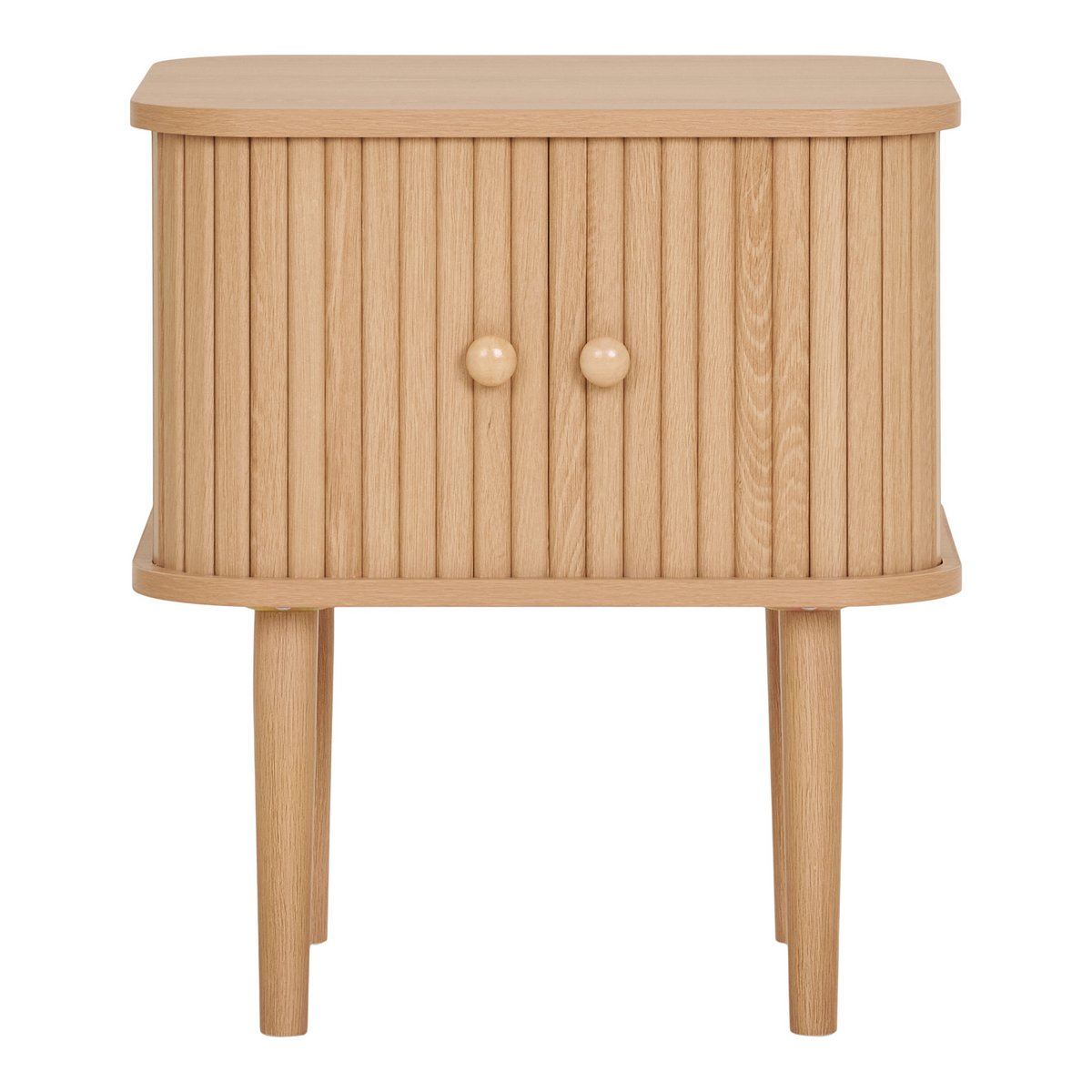 Nikko Side Table - Natural, MDF/Pine, 45x40x50.5 cm
