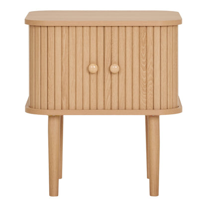 Nikko Side Table - Natural, MDF/Pine, 45x40x50.5 cm