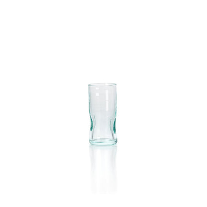Recycled Glass Shot Glass – Sustainable Drinkware with Finger Imprints