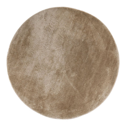 Miami Rug - Sand, 100% Polyester, Ø160 cm
