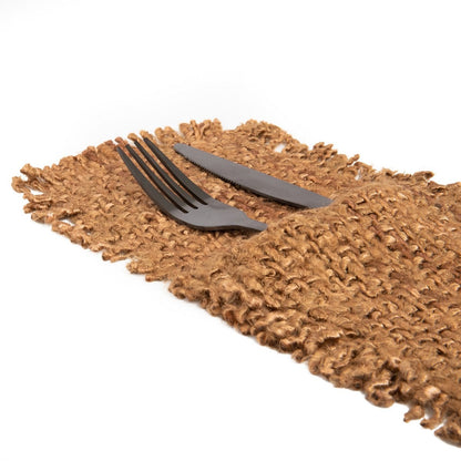 Cotton Cutlery Holder - The Oh My Gee - Brown