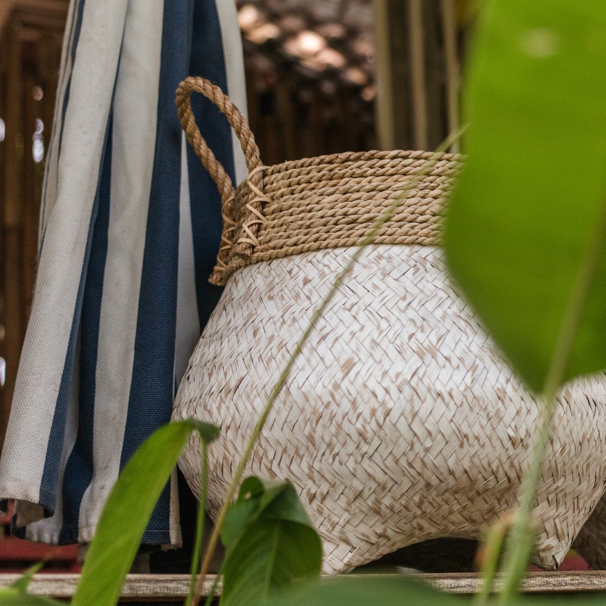 Bamboo Basket – Laundry, Plant, Storage | BENOA