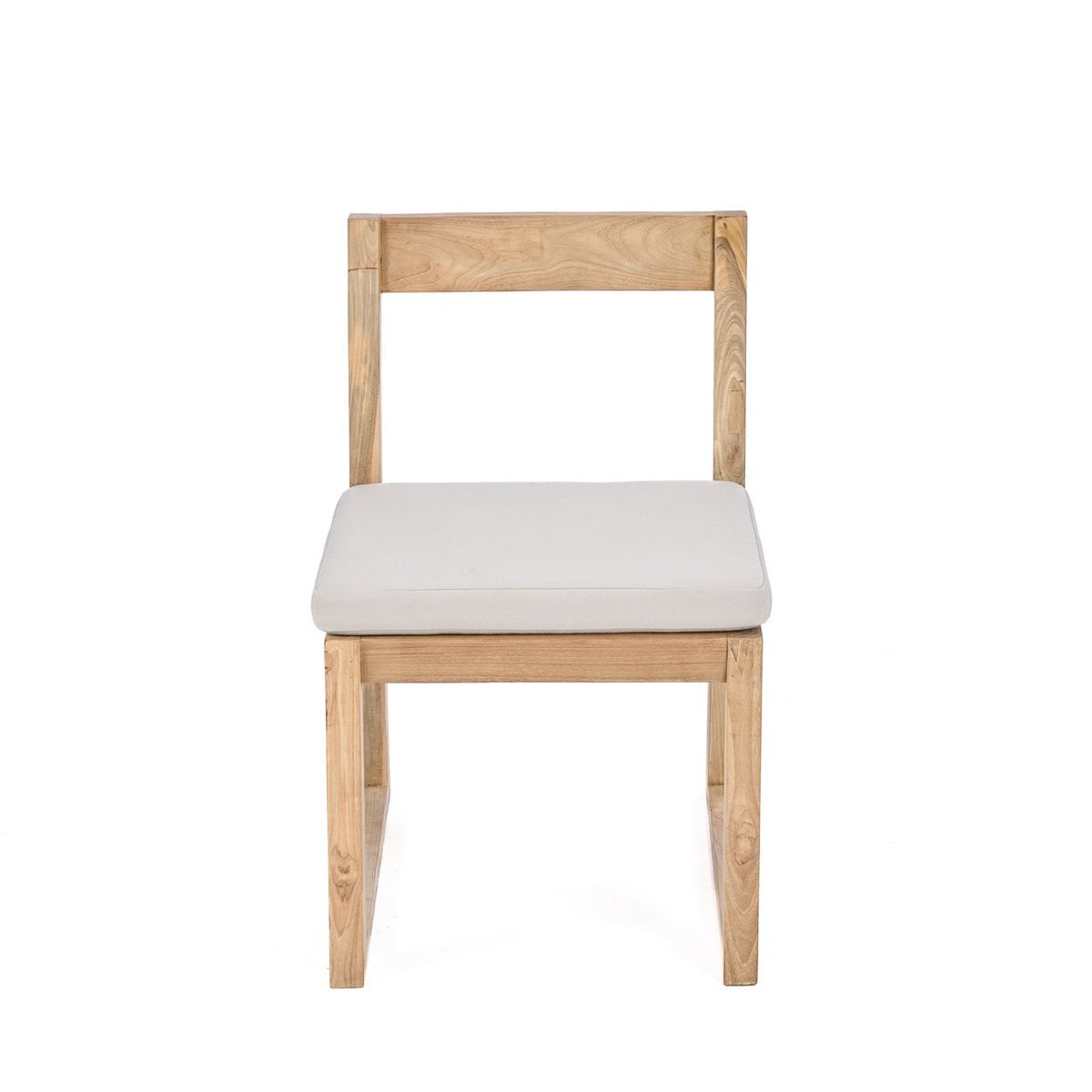 The Linear Dining Chair - Natural Grey