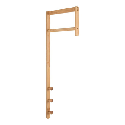 Bamboo Clothes Rack - Natural Finish | Sustainable Clothing Storage