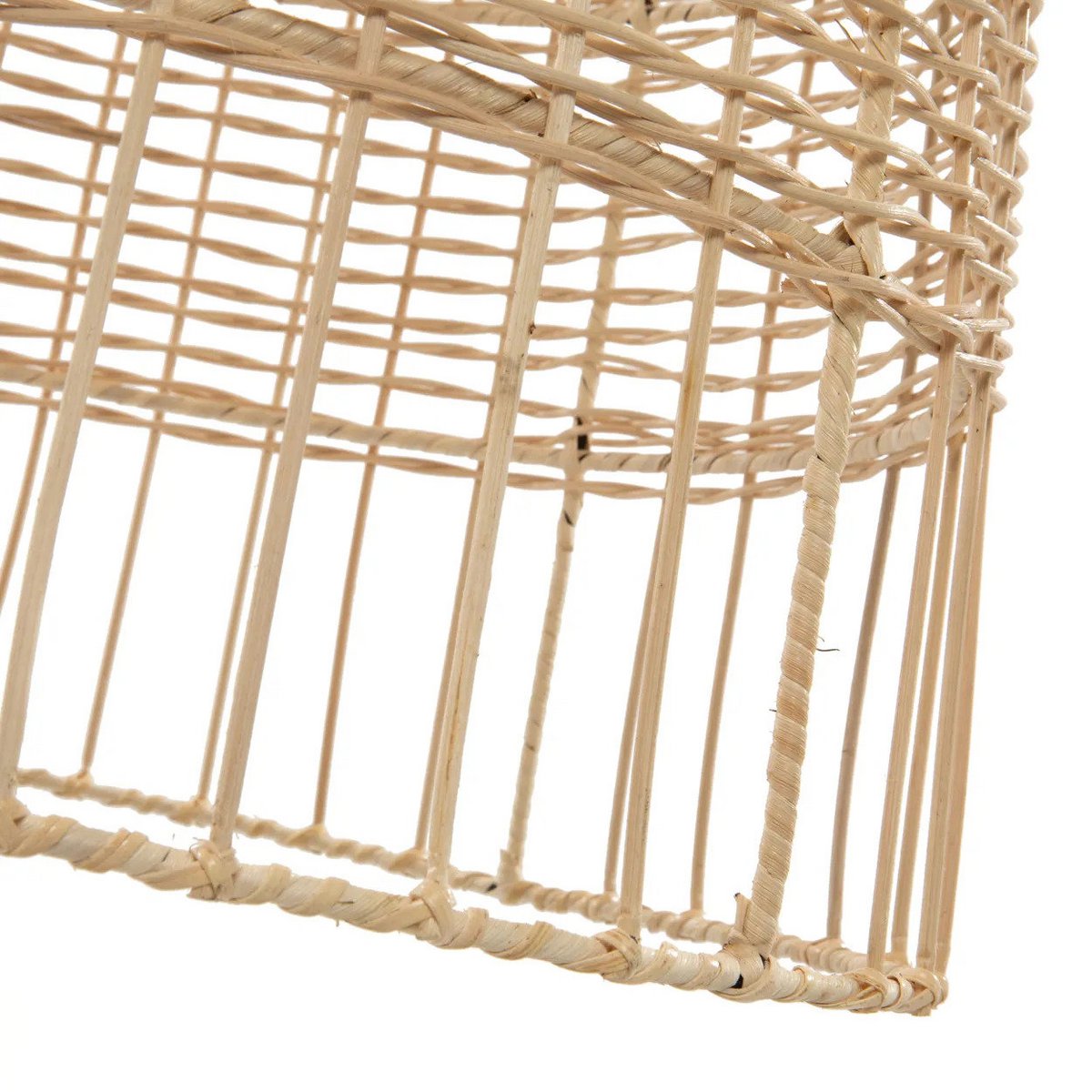 Rattan Pendant Light - Large Natural Coastal Style