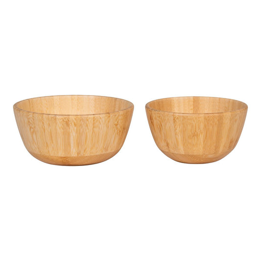 Ensemble de bols Chefalu - Bowl, bambou, naturel, jeu de 2