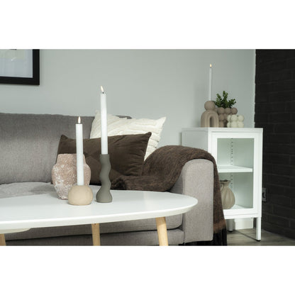 Albany Cushion - Cushion, Polyester, Cotton, white, 45x45 cm