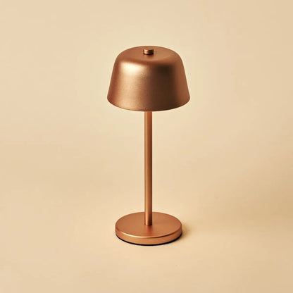 Anton Copper Rechargeable Table Lamp | Stylish & Cordless Lighting