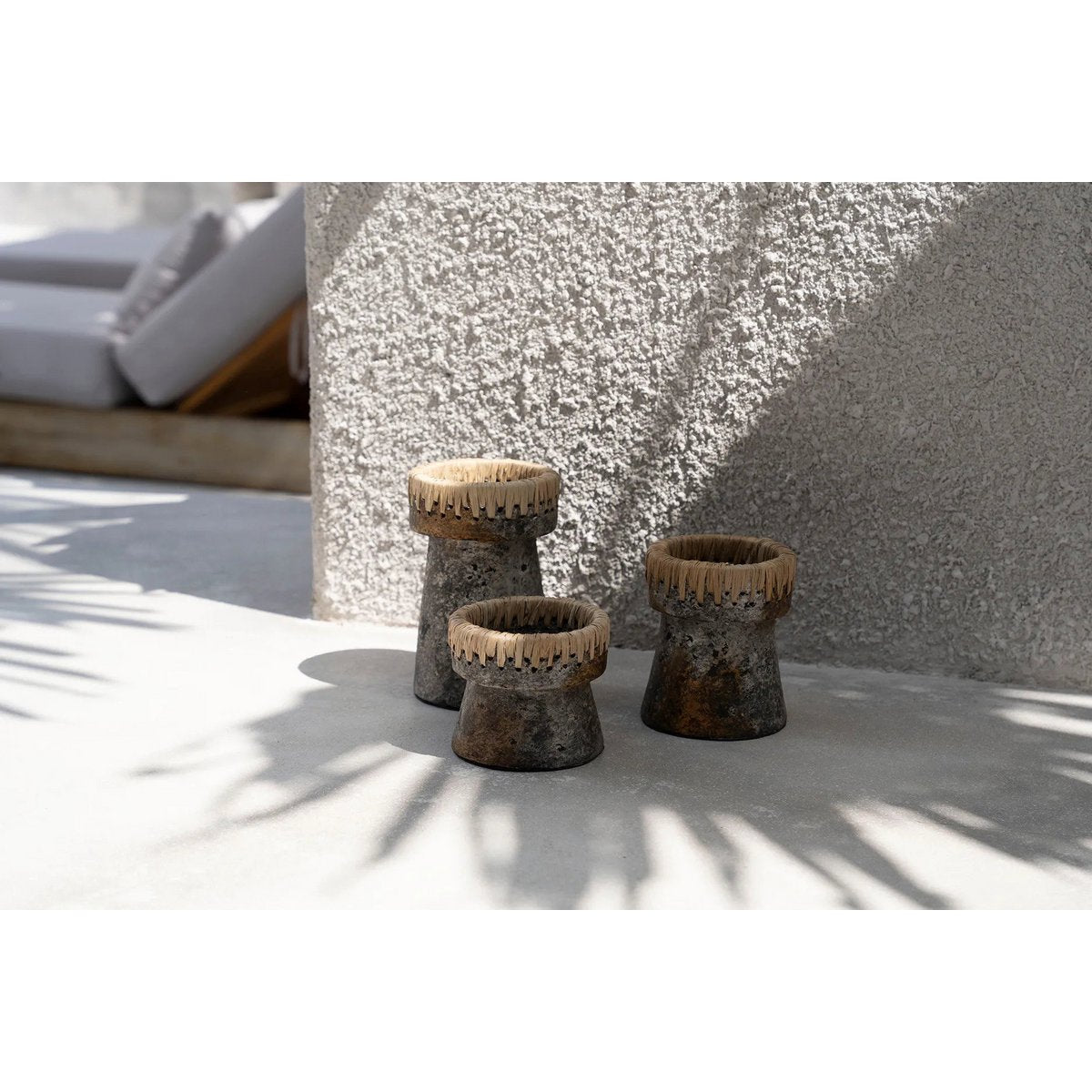El Portavelas Pretty - Gris Antiguo - L
