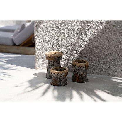 El Portavelas Pretty - Gris Antiguo - L