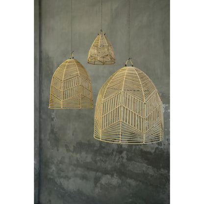 Rattan Pendant Light - Natural Woven Lighting