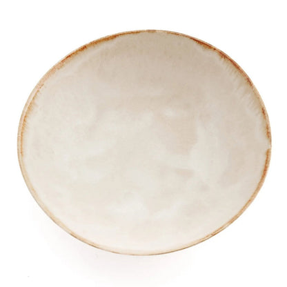 White Ceramic Serving Bowl - Medium Size | Cascais