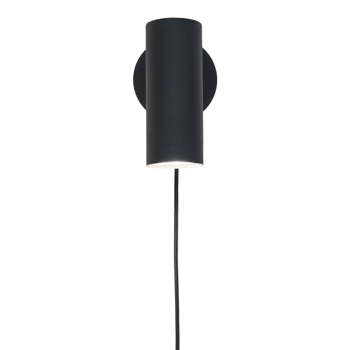 Steel Wall Lamp – Black Modern Light, 15x10x22 cm