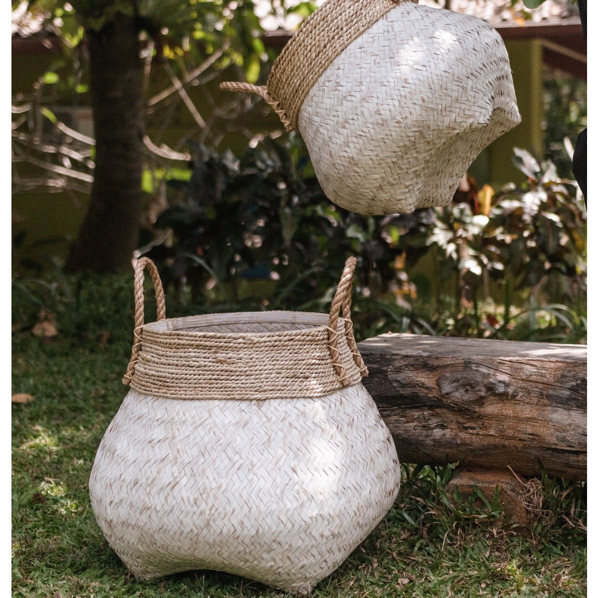 Bamboo Basket – Laundry, Plant, Storage | BENOA