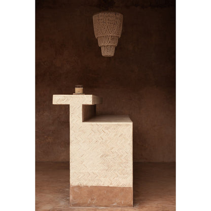The Lagoon Shell Chandelier - Natural - L