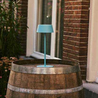 Hugo Amsterdams Blue Rechargeable Table Lamp | Dimmable, Stylish & Cordless