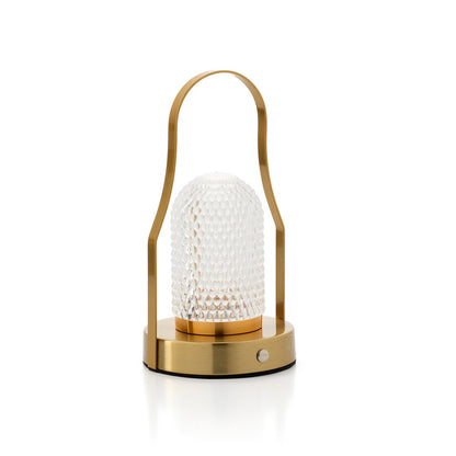 Iron LED Table Lamp - Portable Dimmer Lampuccino Style