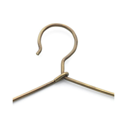 Brass Clothing Hanger - Gold Minimalist Closet Hanger, Medium