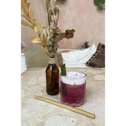 Reusable Bamboo Straws Set - Eco-Friendly 10-Piece with Brush
