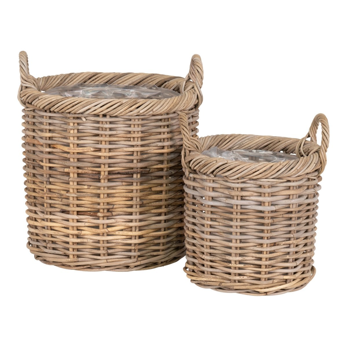 Gili Baskets - Natural, Kubu Rattan - Set of 2
