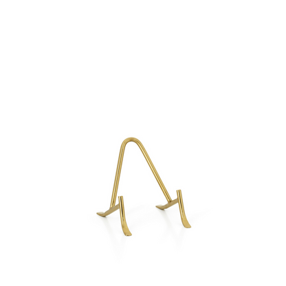 Gold Iron Tablet Stand - Elegant Hands-Free Book Holder