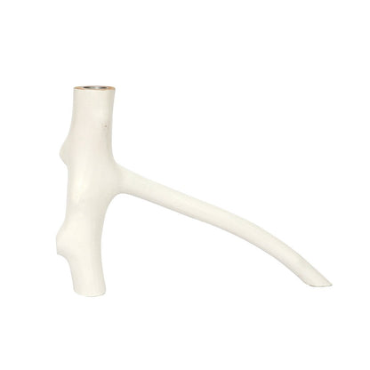 White Twig Candle Holder - Triple Candle Design