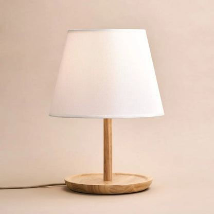 Emily Light Brown Wooden Lamp | Cable & Sustainable Design