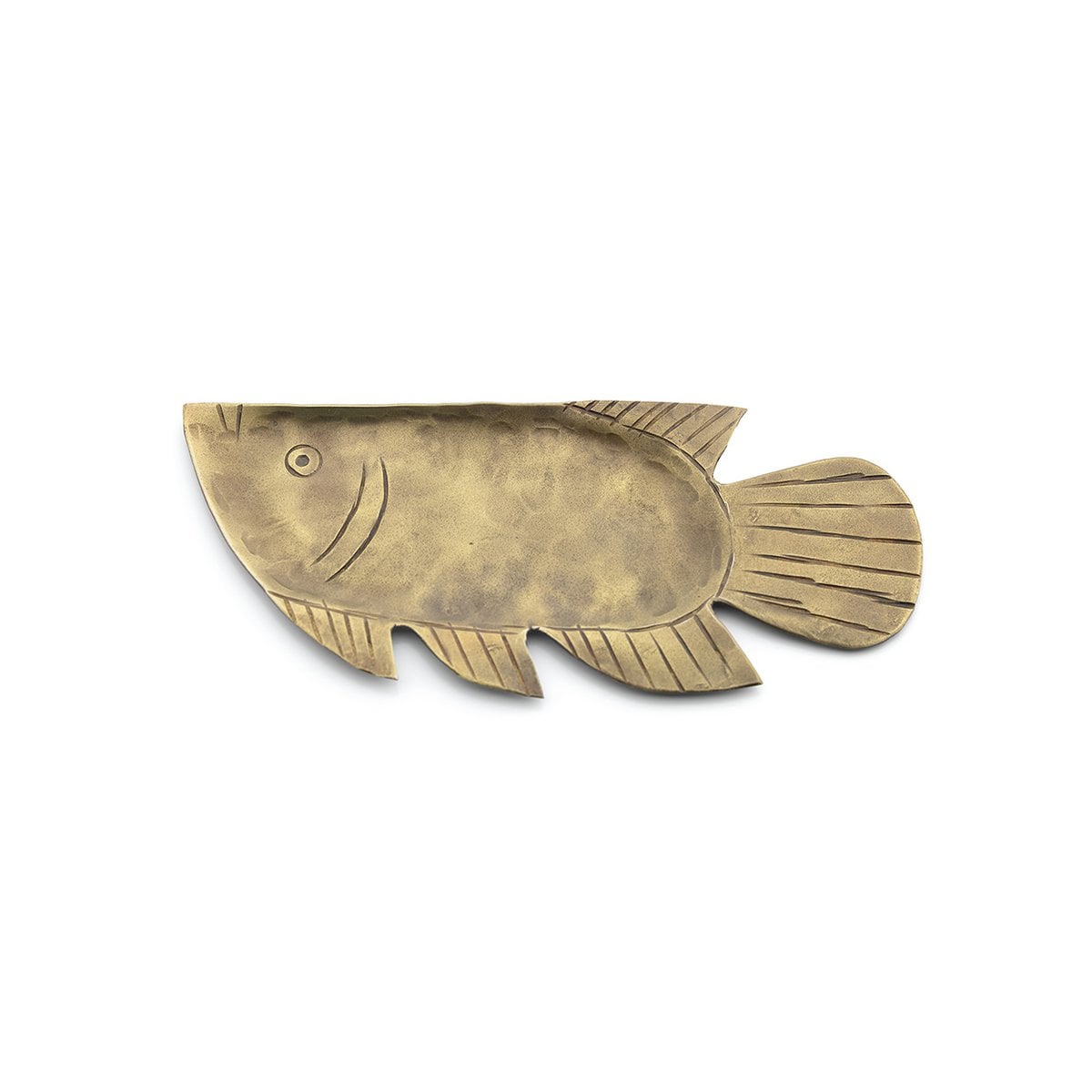 Brass Serving Tray - Elegant Gold Decor Tray, Medium