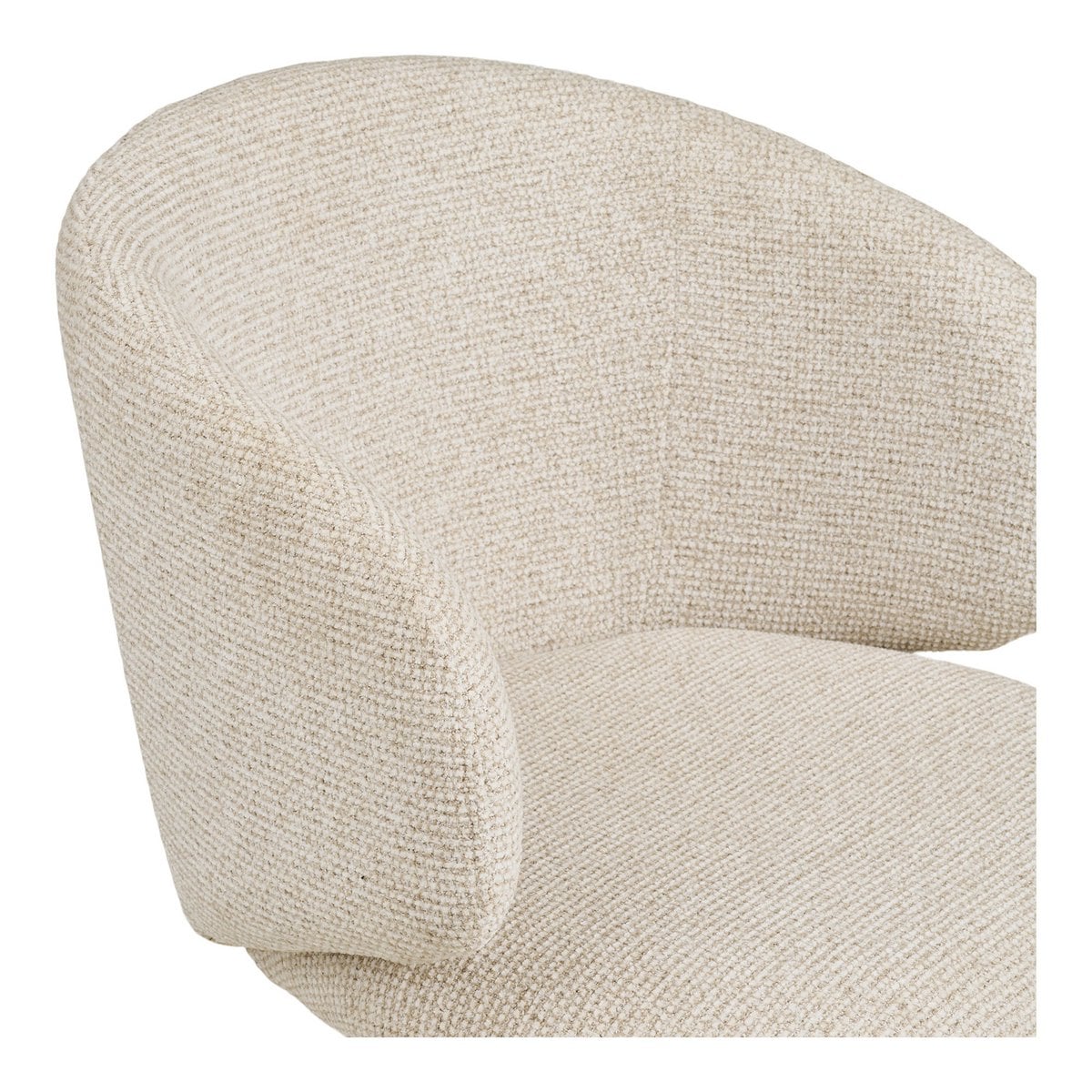 Fulham Dining chair with swivel, sand, sand legs, HN1320 - Set of 2
