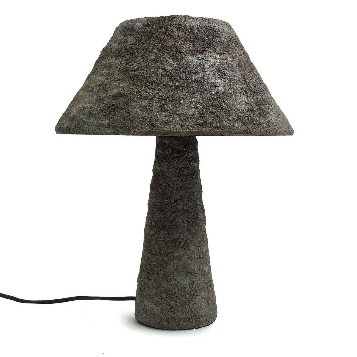 Concrete Table Lamp – Industrial Cosy Bedside Lighting