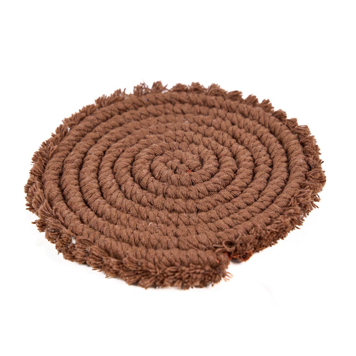 The Cotton Coaster - Dark Walnut