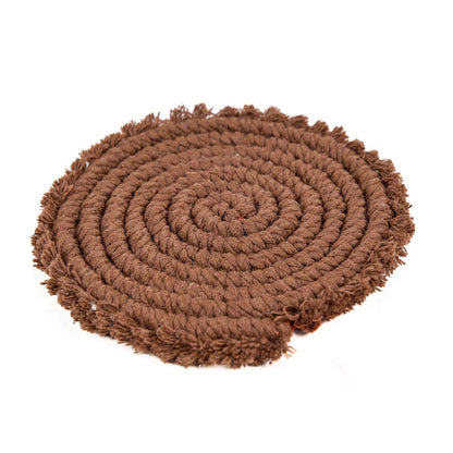 The Cotton Coaster - Dark Walnut