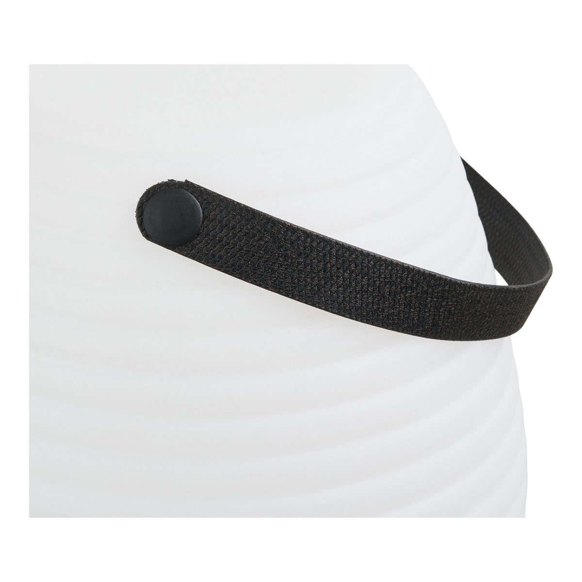 LED Table Lamp - Rechargeable White Derry Lamp, 21cm