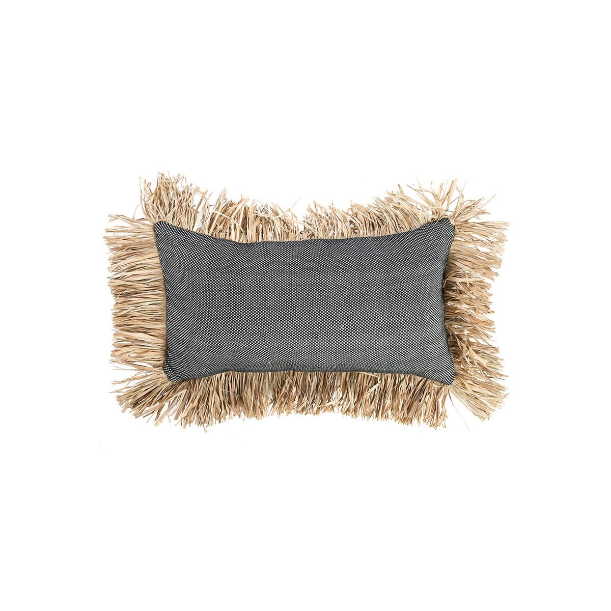 Kissenbezug Cotton Bonita – Natur Schwarz – 30x50